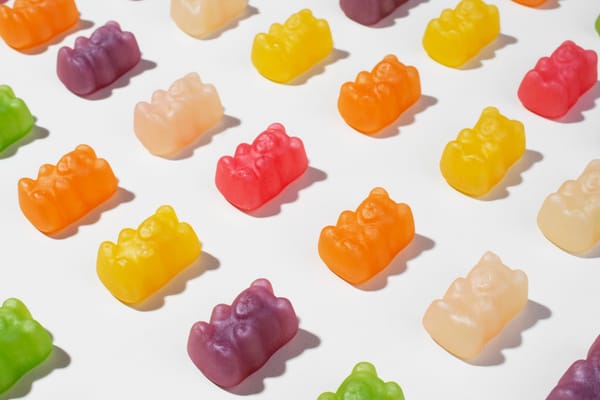 colorful gummy bears