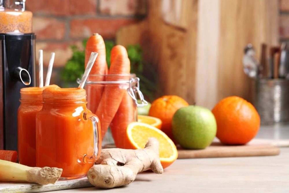 Carrot Apple Ginger Juice